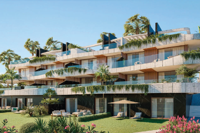 Garden Duplex Appartement dans une communauté de luxe avec services 5 étoiles à Elviria