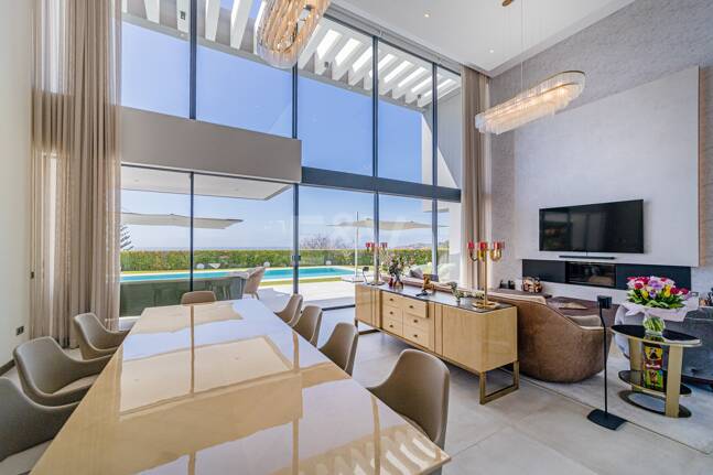 Frontline Golf Nowoczesna willa z morzem Widok obok klubu