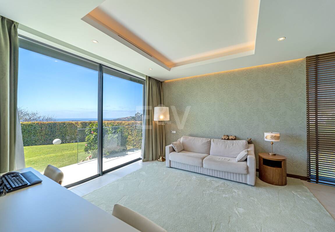 Frontline Golf Nowoczesna willa z morzem Widok obok klubu