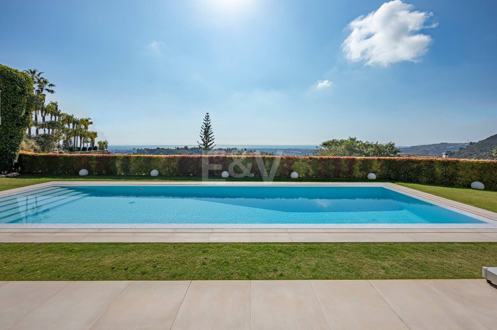 Frontline Golf Modern Villa med havet Visningar bredvid Clubhouse