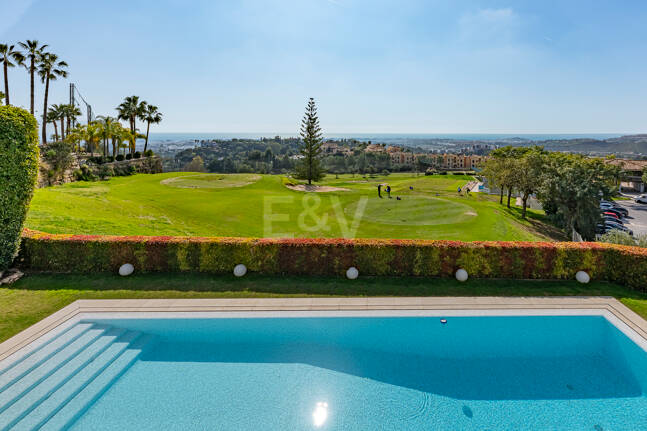 Frontline Golf Nowoczesna willa z morzem Widok obok klubu