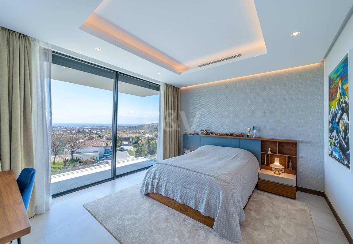 Frontline Golf Nowoczesna willa z morzem Widok obok klubu