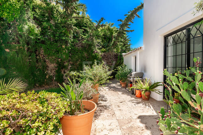 Andalusian Villa steps to the beach in Marbesa