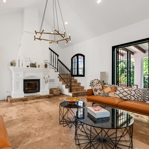 Boho Style Andalusian Villa steg till stranden i Marbesa