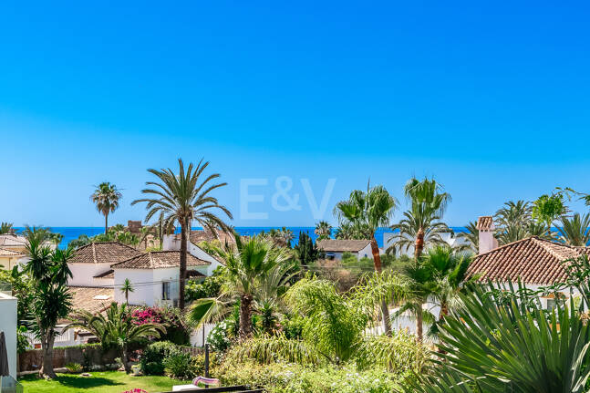 Andalusian Villa steps to the beach in Marbesa