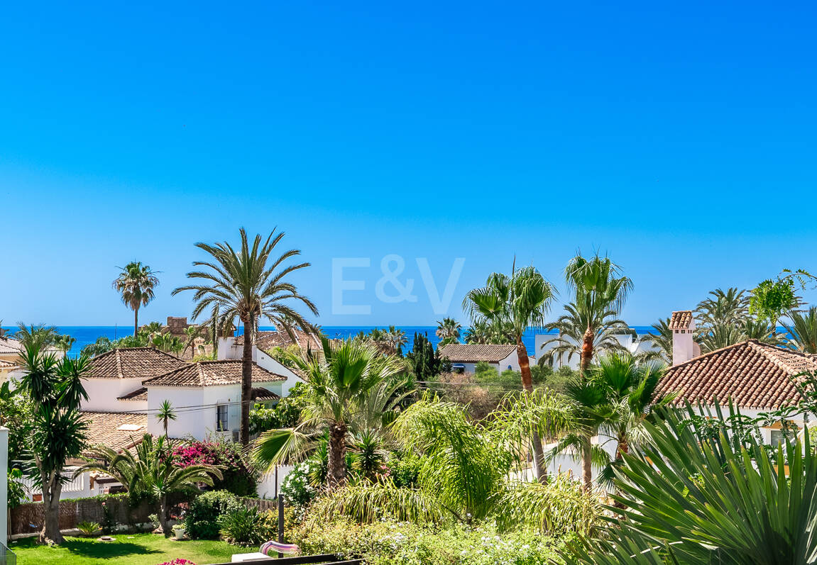 Andalusian Villa steps to the beach in Marbesa