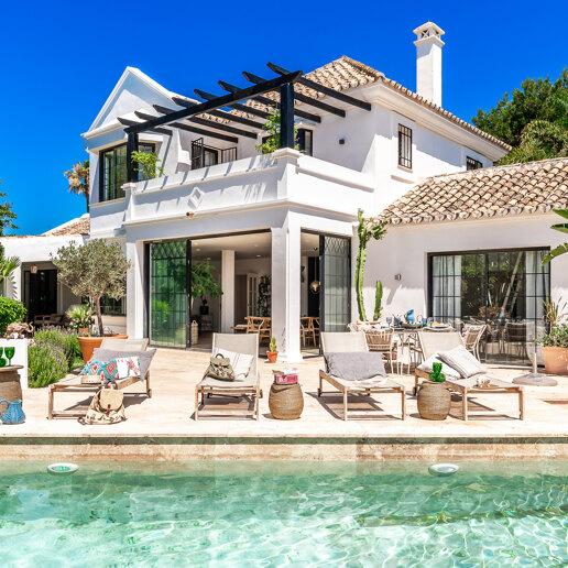 Andalous Villa à quelques pas de la plage de Marbesa