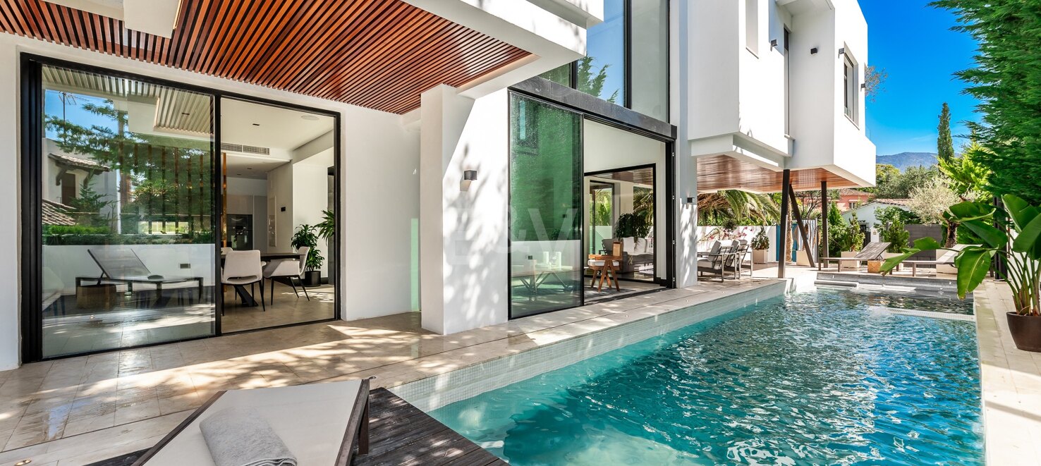 Maison contemporaine luxueuse et écologique à Casablanca, Marbella à partir de 21 000€/semaine