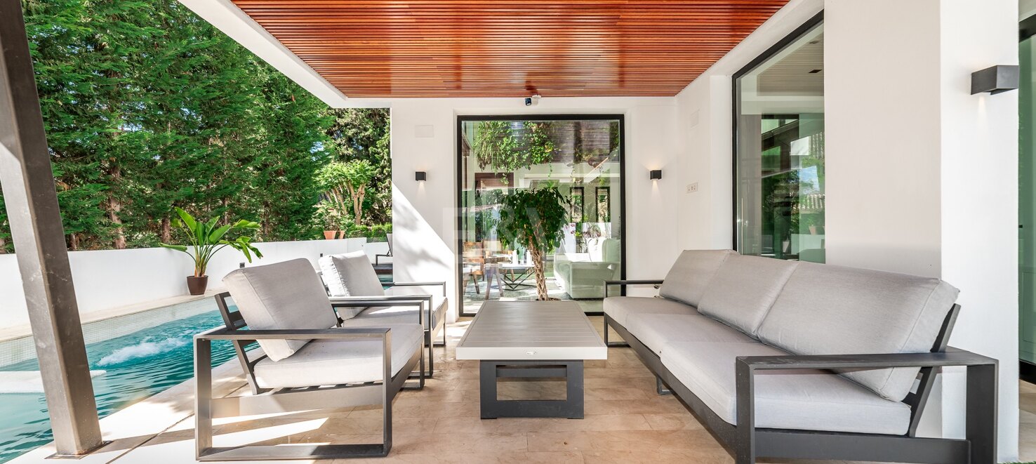 Maison contemporaine luxueuse et écologique à Casablanca, Marbella à partir de 21 000€/semaine