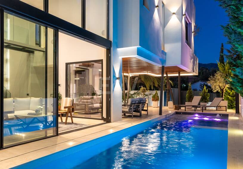 Luxurious and eco-friendly contemporary house in Casablanca, Marbella from 21,000€/week
