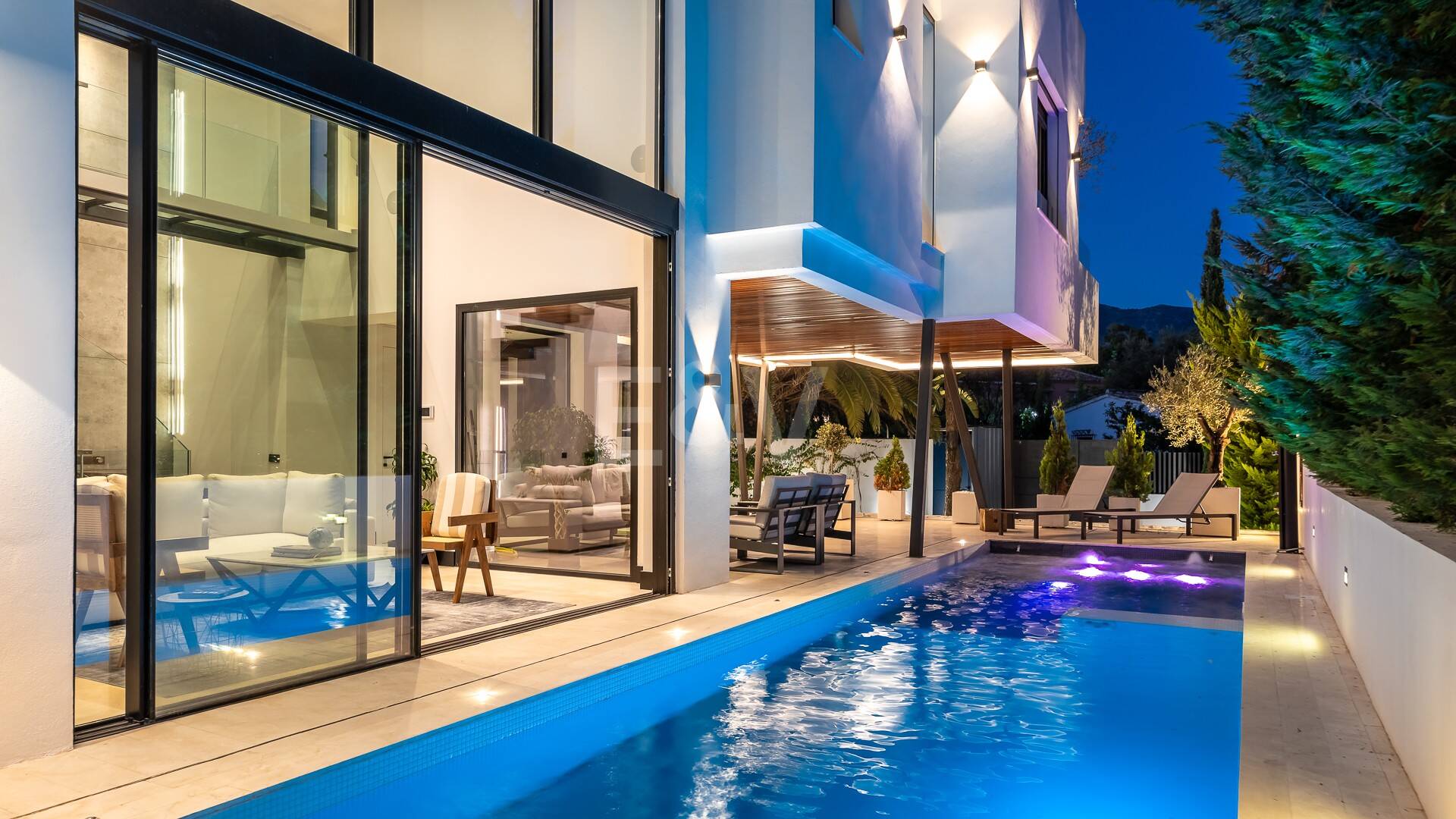 Luxurious and eco-friendly contemporary house in Casablanca, Marbella from 21,000€/week