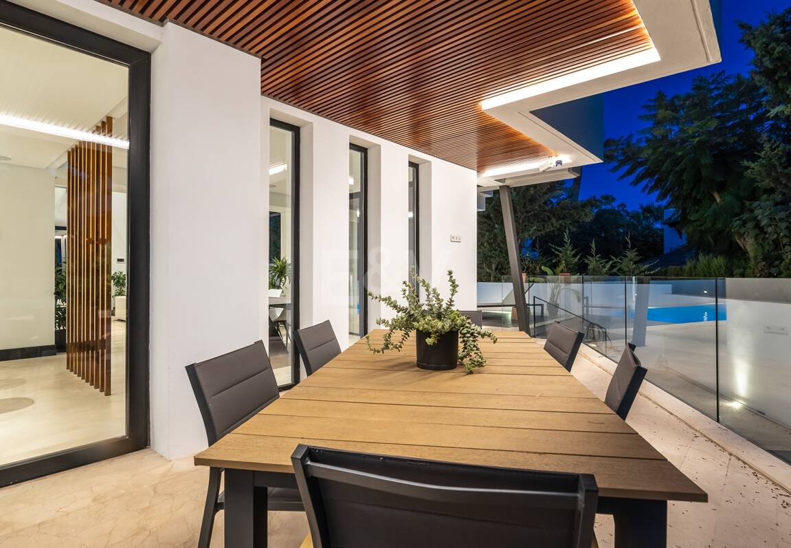 Luxurious and eco-friendly contemporary house in Casablanca, Marbella from 21,000€/week