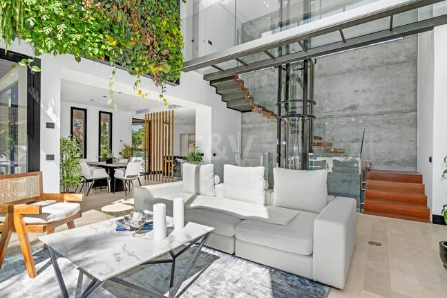 Luxurious and eco-friendly contemporary house in Casablanca, Marbella from 21,000€/week