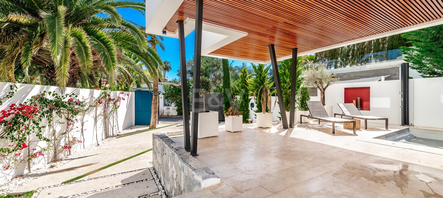 Maison contemporaine luxueuse et écologique à Casablanca, Marbella à partir de 21 000€/semaine