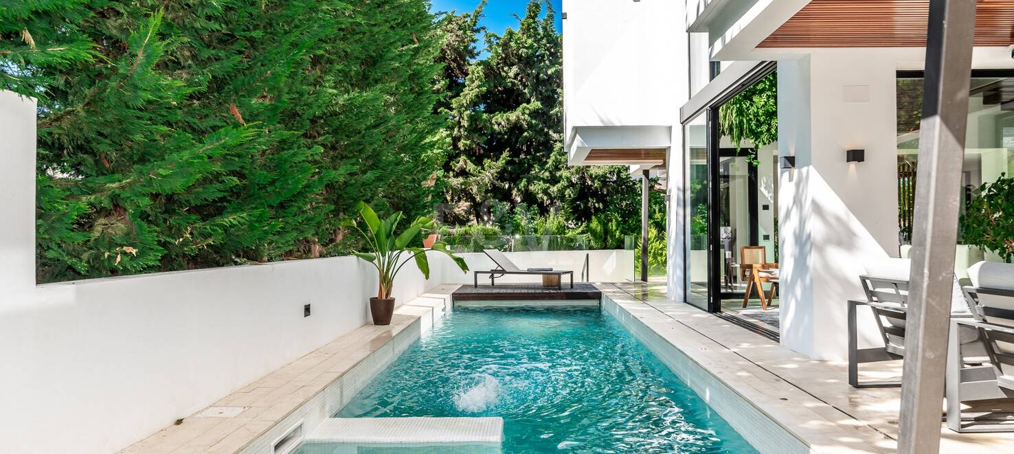 Lyxigt och miljövänligt samtida hus i Casablanca, Marbella från 21 000 € / vecka