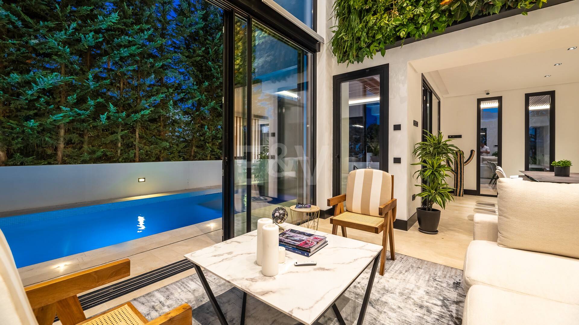 Luxurious and eco-friendly contemporary house in Casablanca, Marbella from 21,000€/week