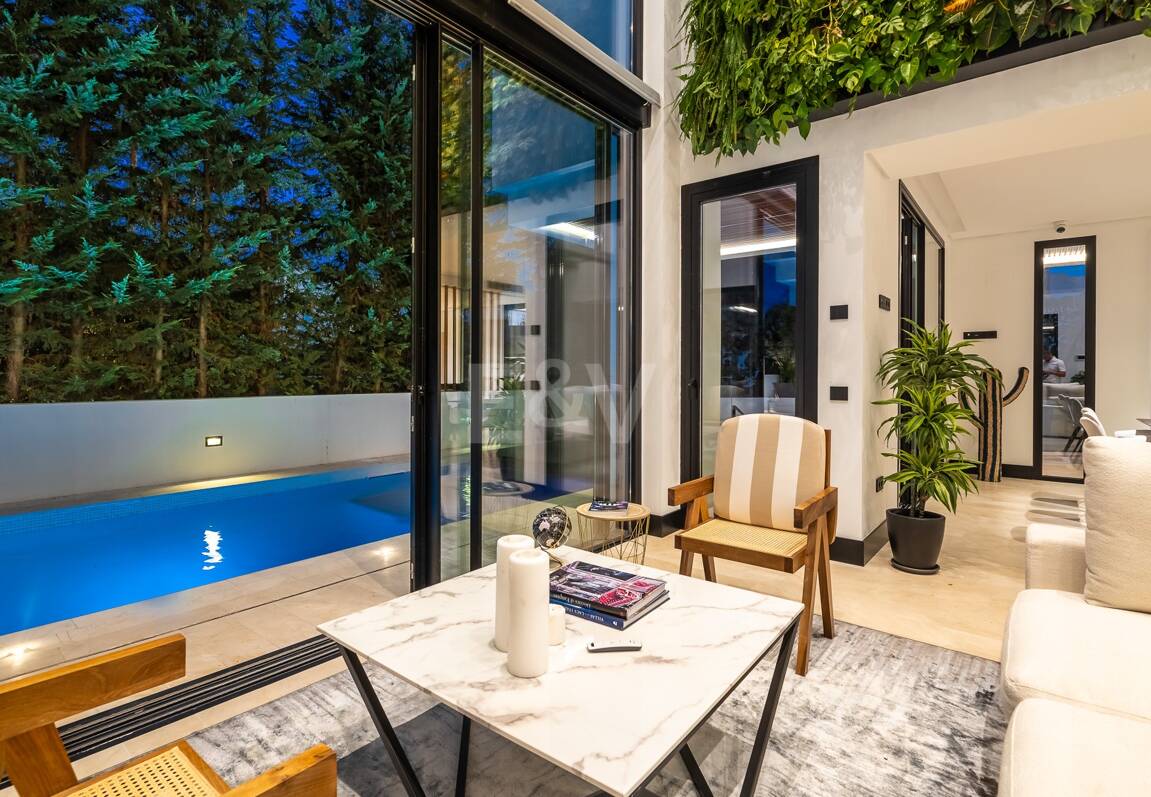 Luxurious and eco-friendly contemporary house in Casablanca, Marbella from 21,000€/week