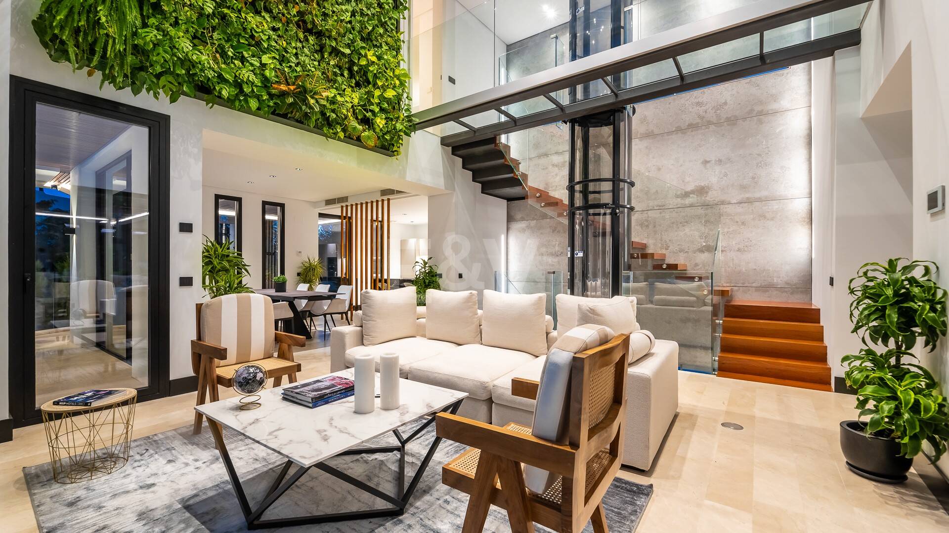 Luxurious and eco-friendly contemporary house in Casablanca, Marbella from 21,000€/week