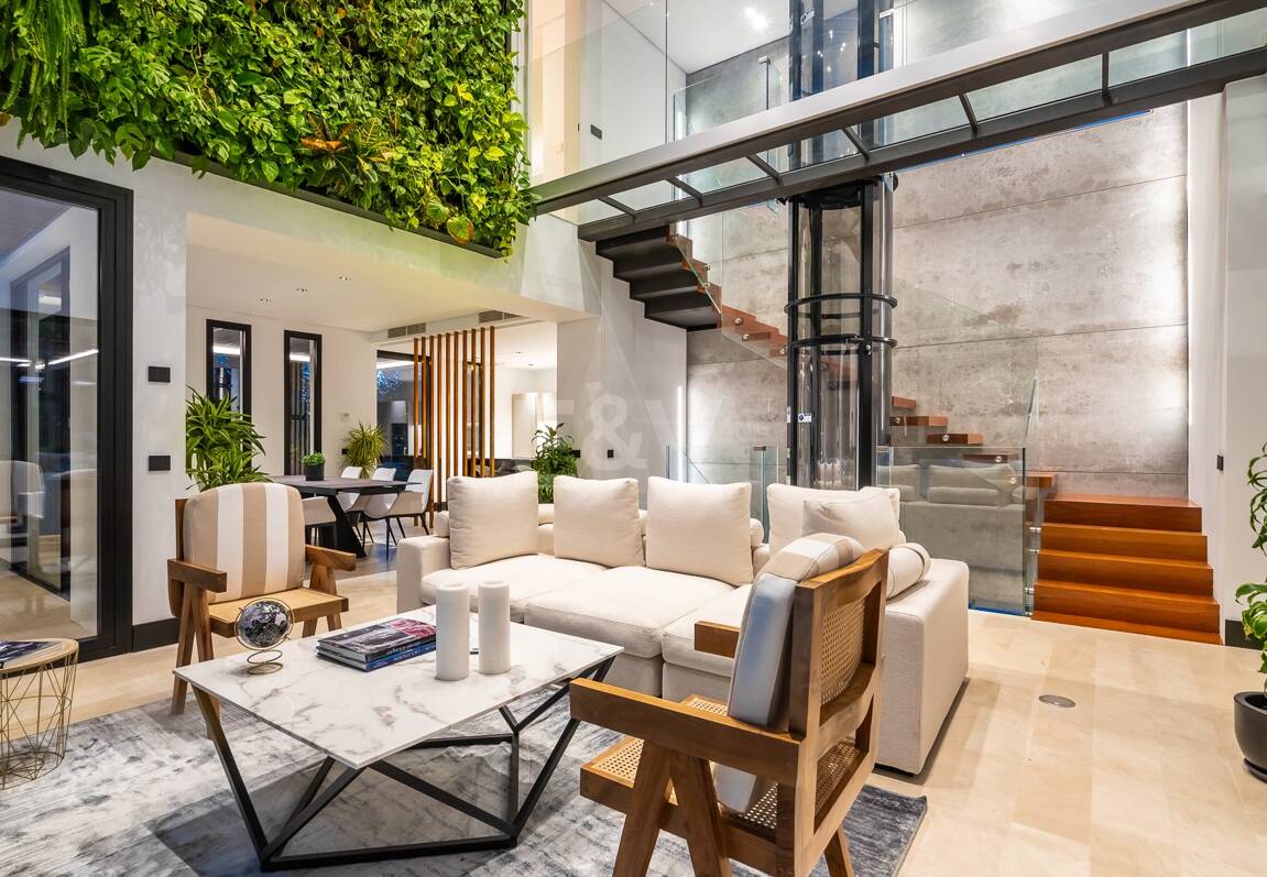Luxurious and eco-friendly contemporary house in Casablanca, Marbella from 21,000€/week