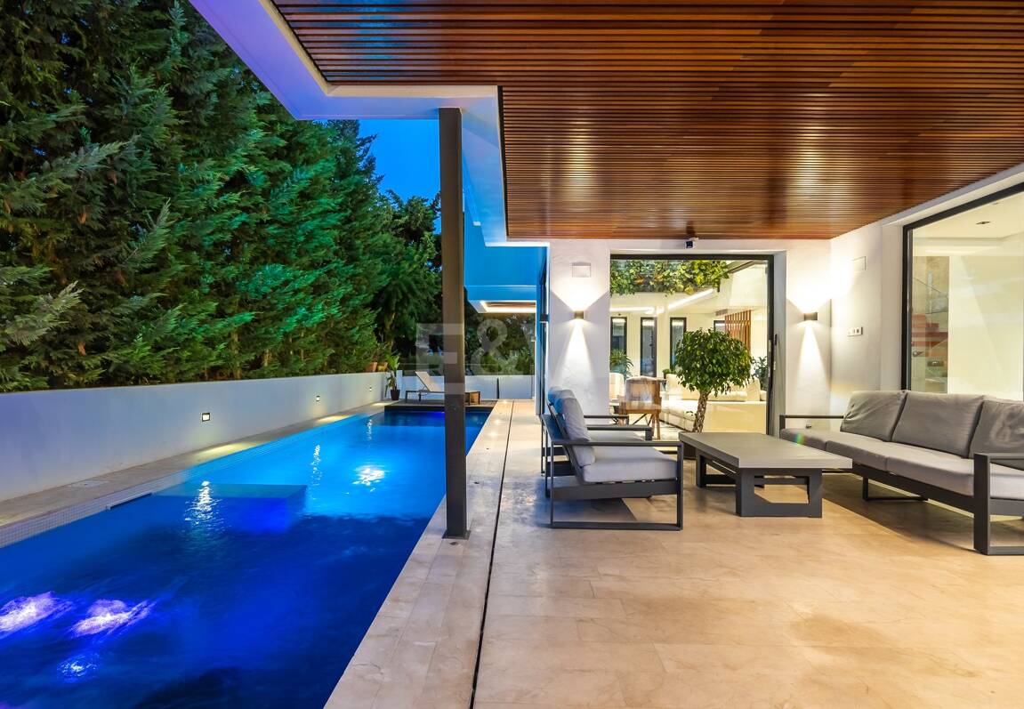 Luxurious and eco-friendly contemporary house in Casablanca, Marbella from 21,000€/week