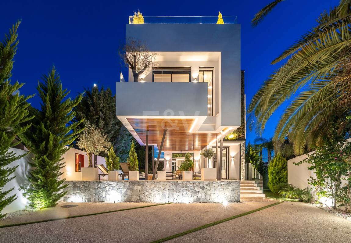 Luxurious and eco-friendly contemporary house in Casablanca, Marbella from 21,000€/week
