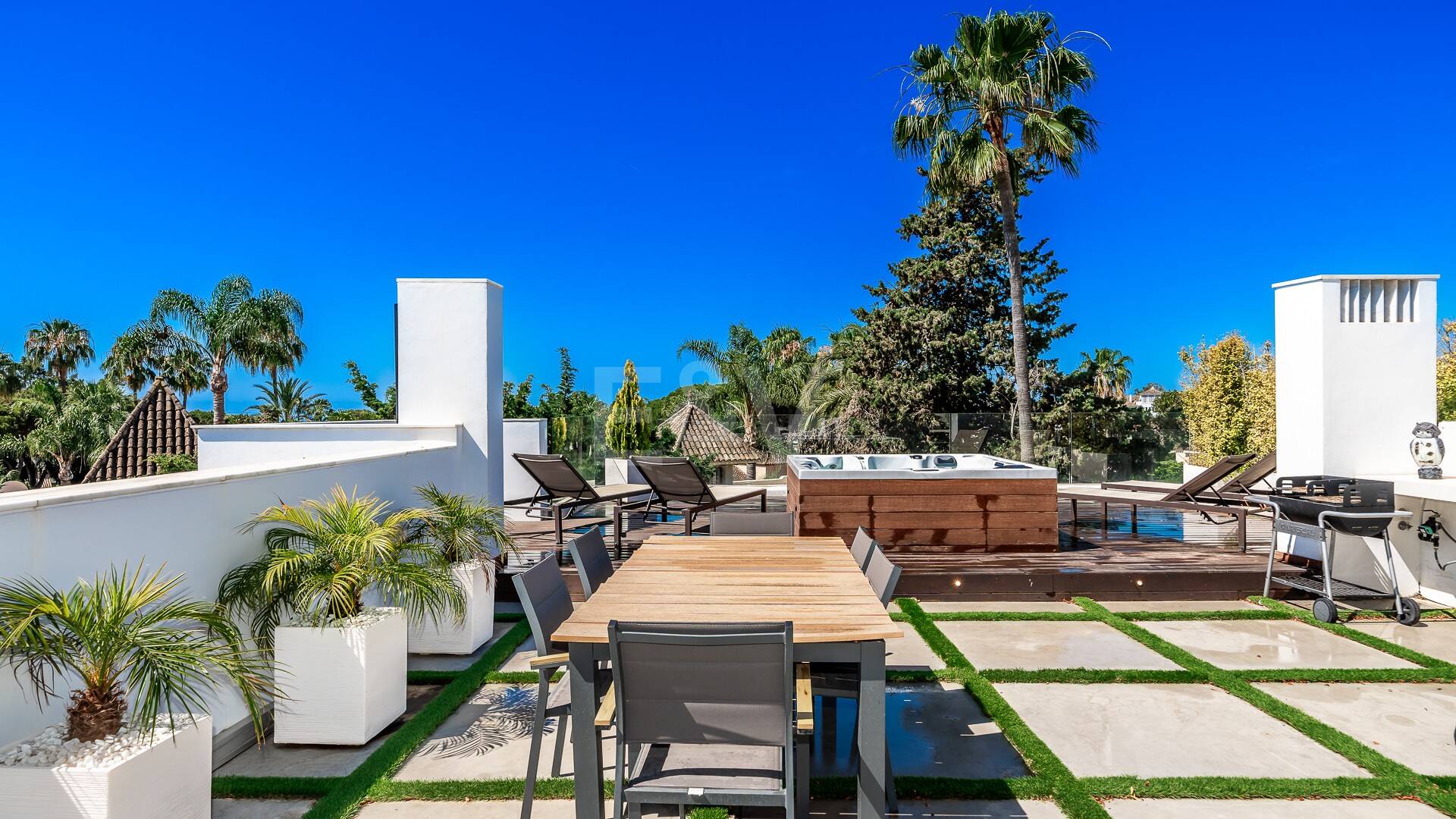 Luxurious and eco-friendly contemporary house in Casablanca, Marbella from 21,000€/week