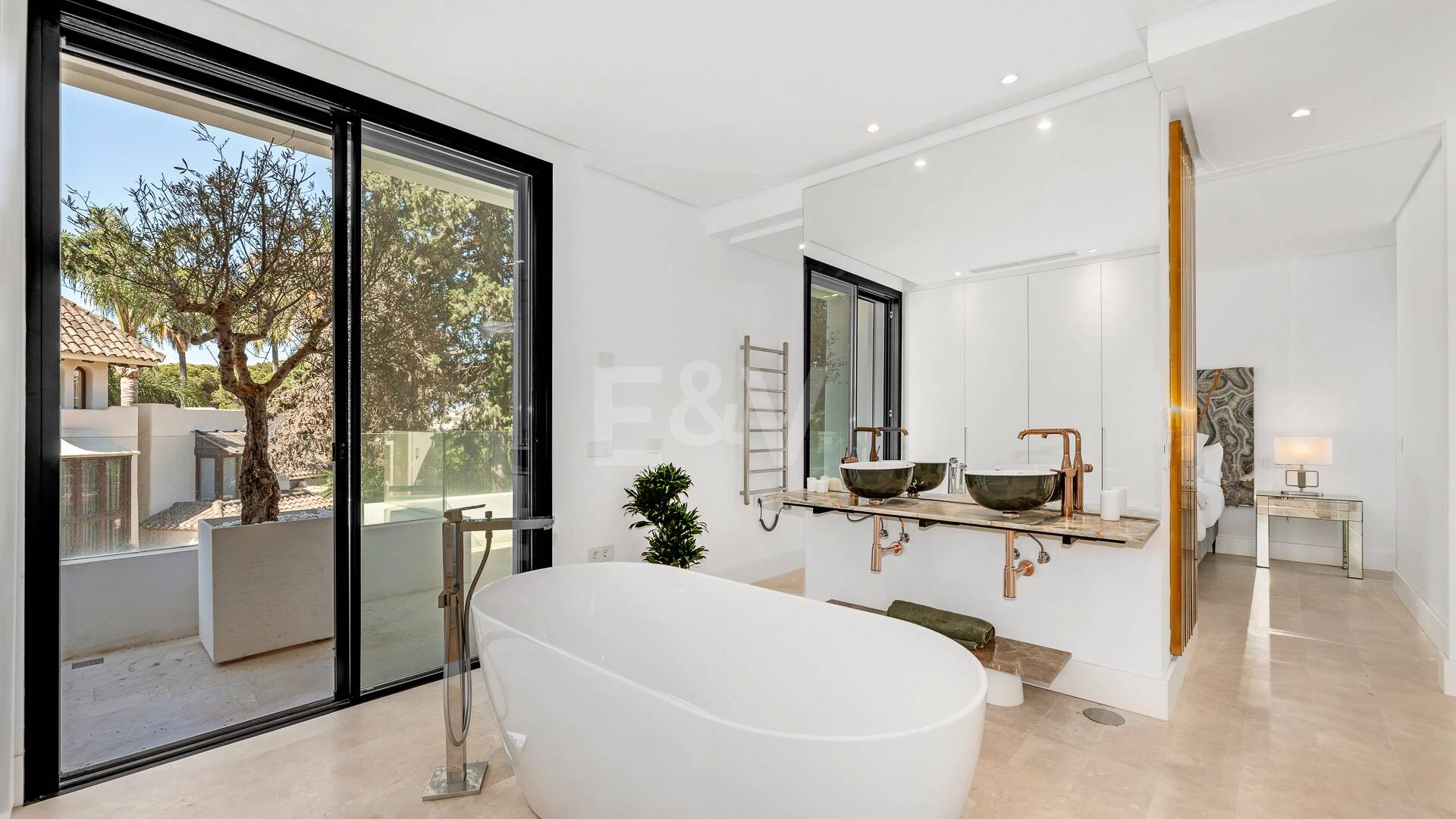 Luxurious and eco-friendly contemporary house in Casablanca, Marbella from 21,000€/week