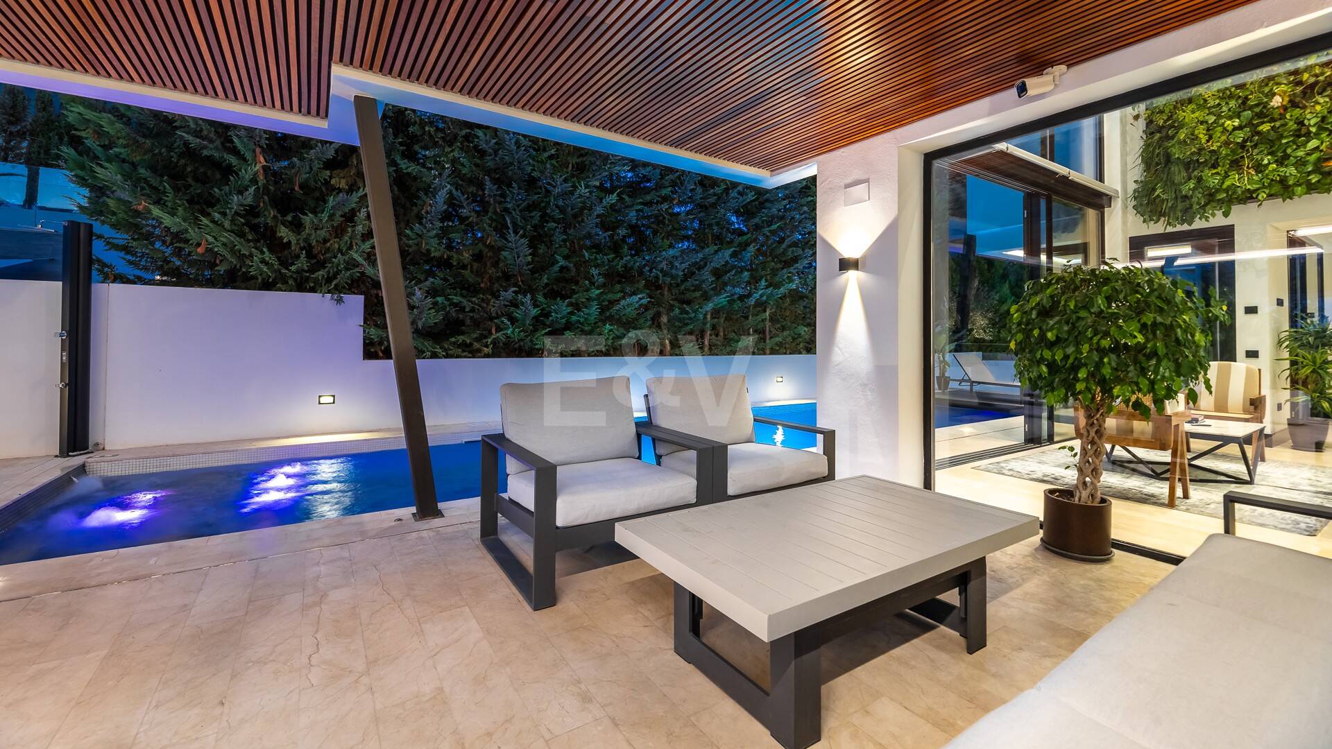 Luxurious and eco-friendly contemporary house in Casablanca, Marbella from 21,000€/week