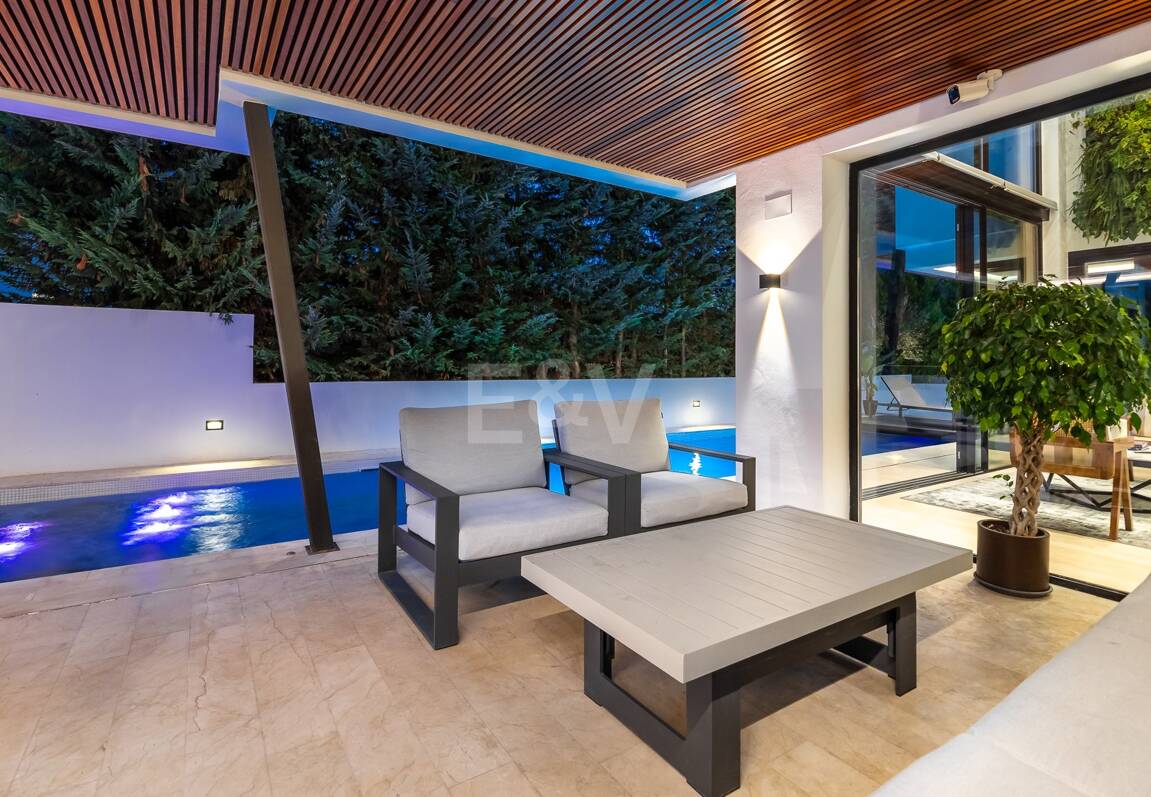 Luxurious and eco-friendly contemporary house in Casablanca, Marbella from 21,000€/week