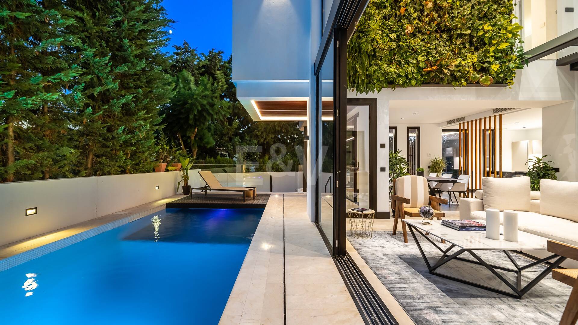 Luxurious and eco-friendly contemporary house in Casablanca, Marbella from 21,000€/week