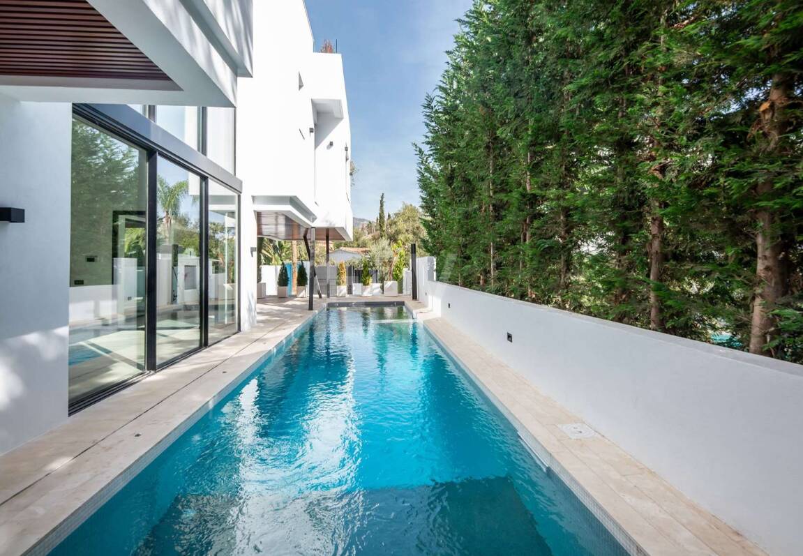 Luxurious and eco-friendly contemporary house in Casablanca, Marbella from 21,000€/week