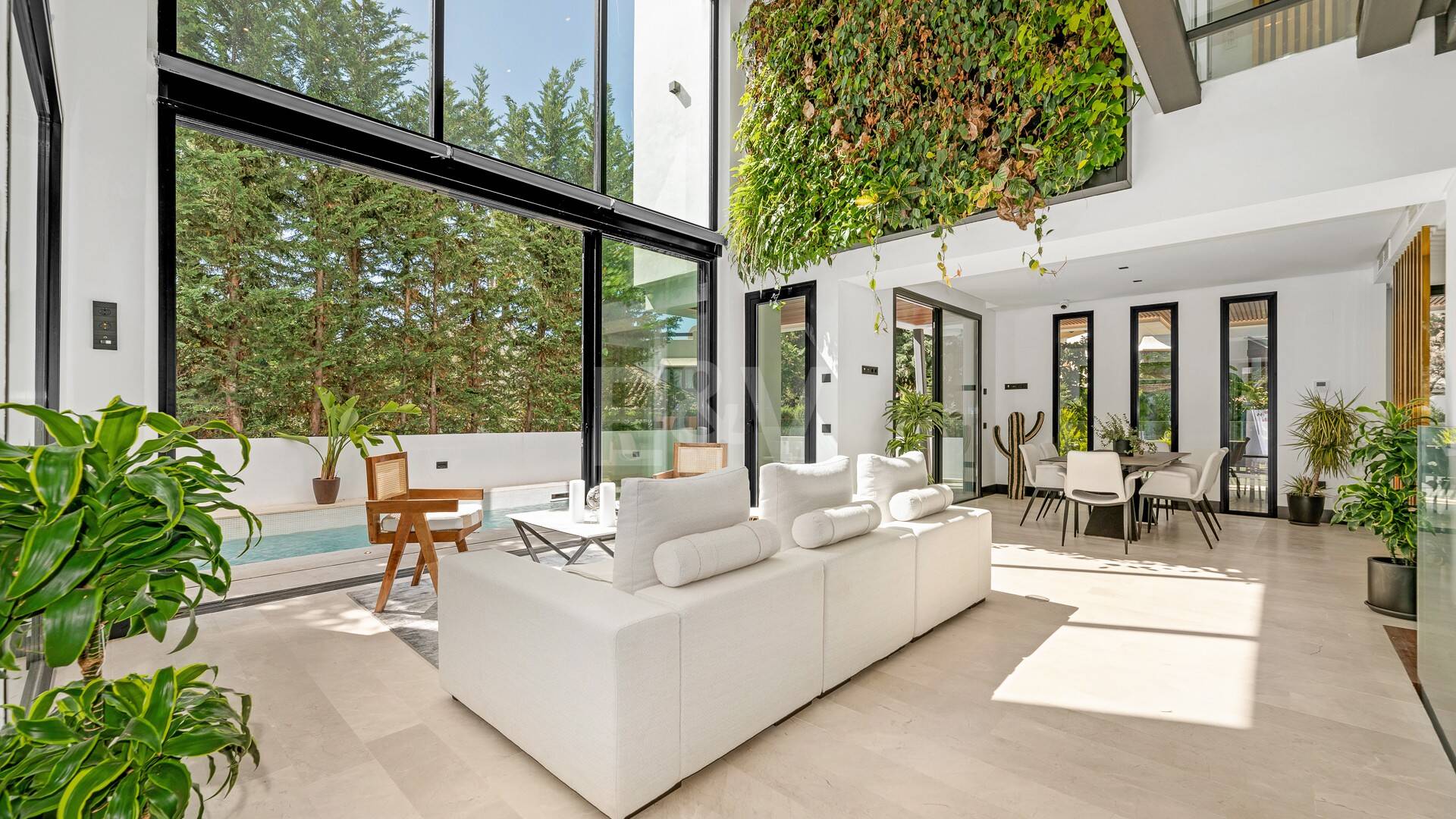 Luxurious and eco-friendly contemporary house in Casablanca, Marbella from 21,000€/week