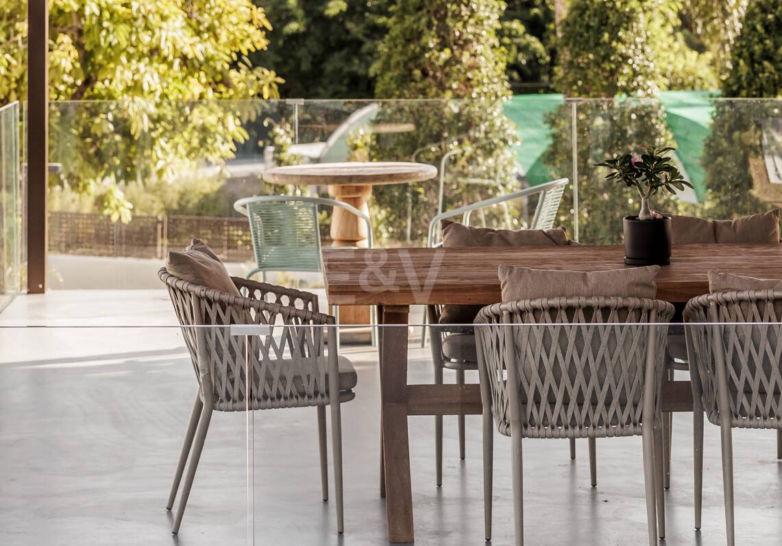 Boho de luxe style chic Villa près de la plage sur le Golden Mile à partir de 19 500€/sémana