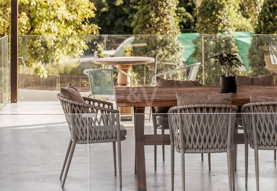 Luxury Boho Chic-style Villa near the Beach on the Golden Mile from 19,500€/week