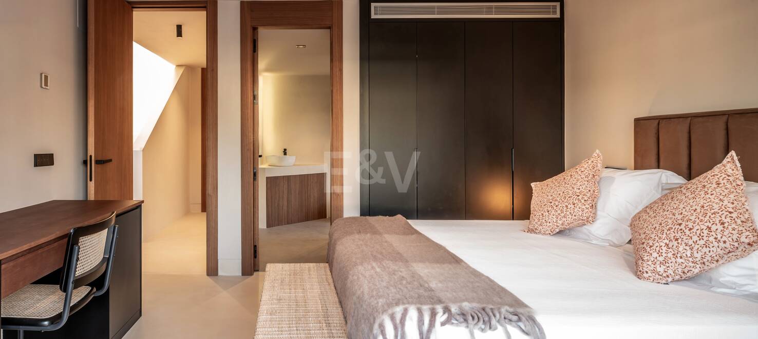 Lyx Boho Chic-stil Villa nära stranden på Golden Mile från 19 500 € / semana