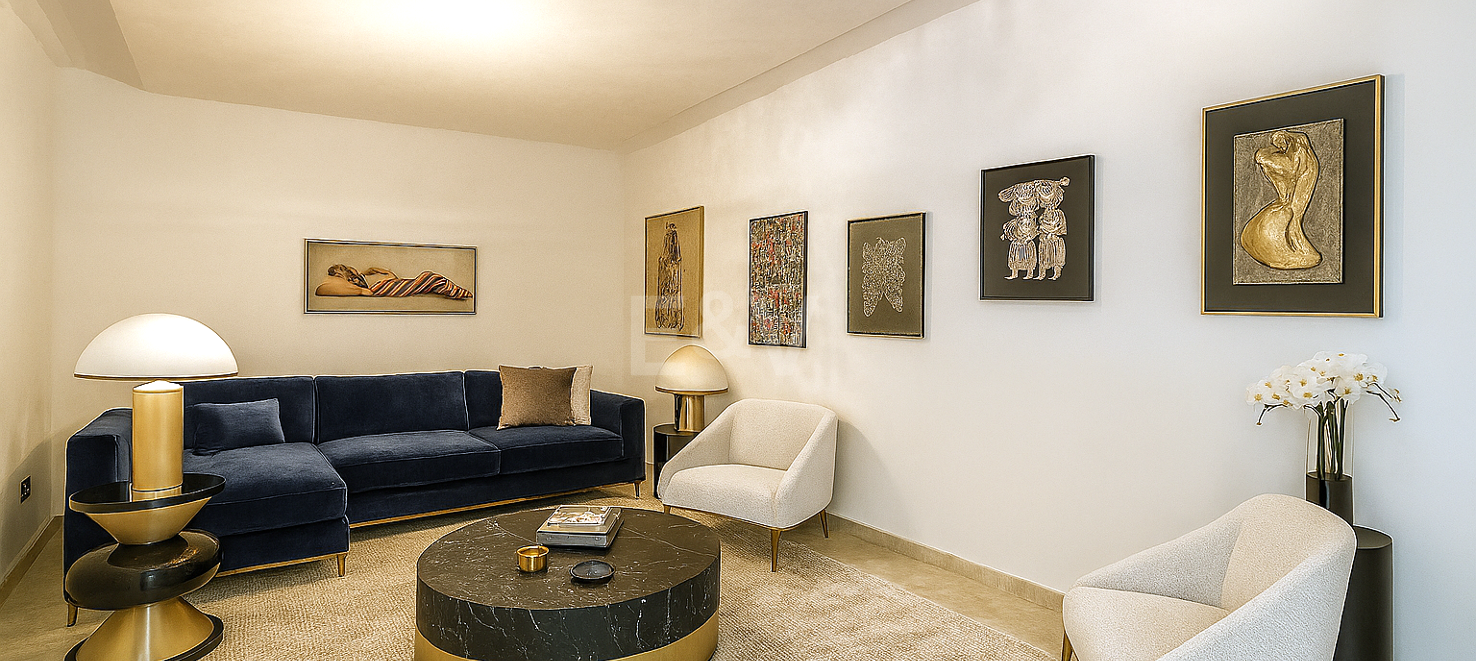 Corner Townhouse avec terrasses isolées et vue sur la mer captivante
