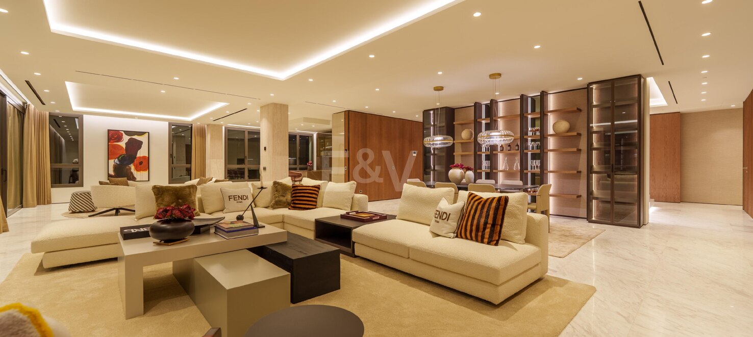 Iconic Sky Villa par Fendi Casa avec plus de 900 m2 de luxe raffiné