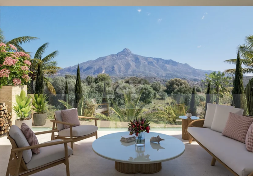Penthouse exceptionnel Duplex à Marbella , vallée de golf avec piscine et vue panoramique