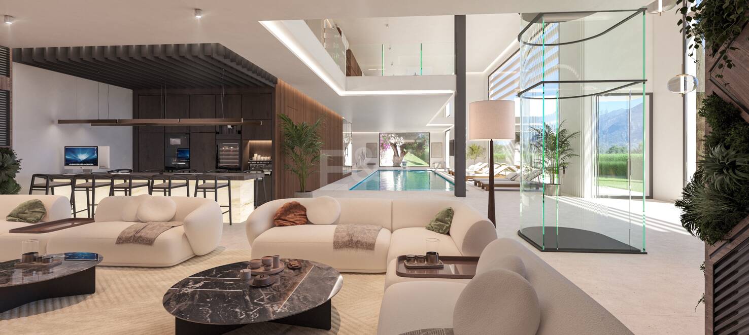 Außergewöhnliches Duplex-Penthouse im Golf Valley von Marbella mit Rooftop-Pool und Panoramablick