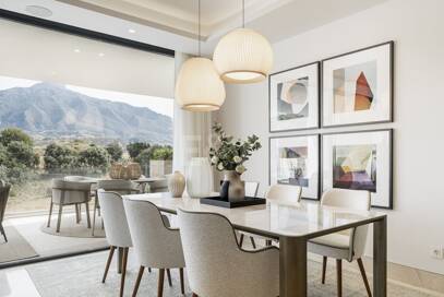 Penthouse exceptionnel Duplex à Marbella , vallée de golf avec piscine et vue panoramique