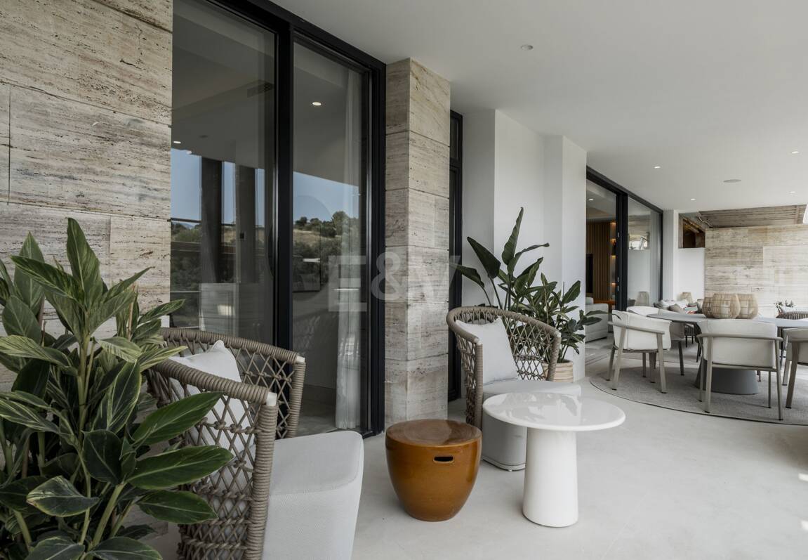 Penthouse exceptionnel Duplex à Marbella , vallée de golf avec piscine et vue panoramique