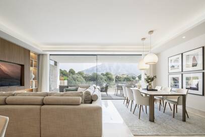 Penthouse exceptionnel Duplex à Marbella , vallée de golf avec piscine et vue panoramique