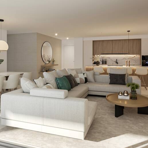Exklusives Penthouse mit Privatem Pool und Blick über das Golf Valley