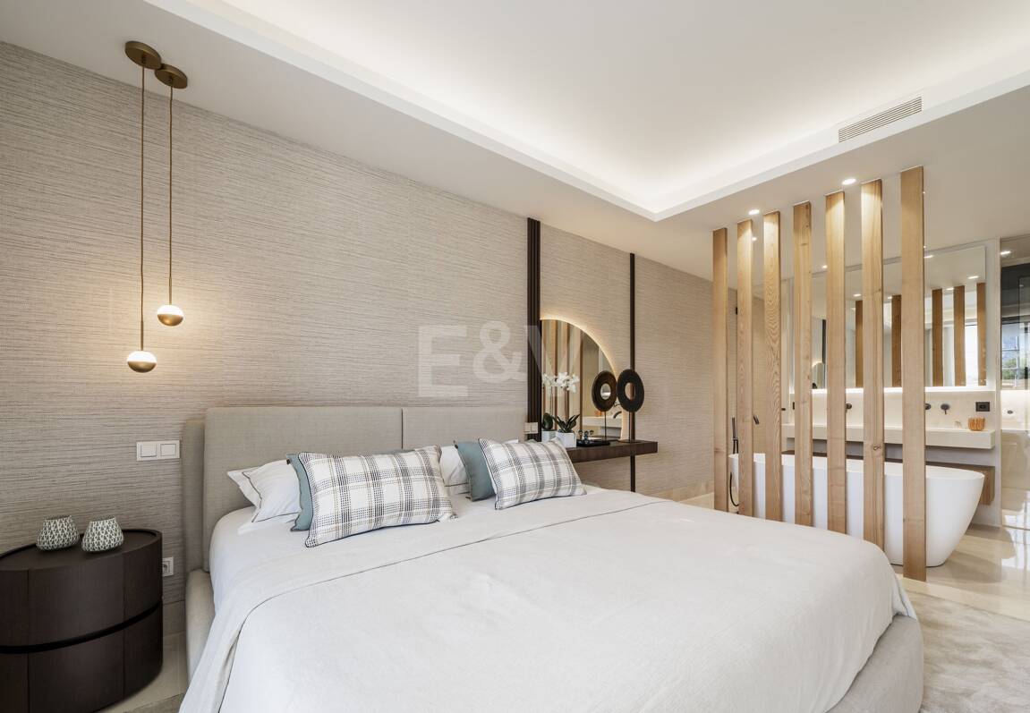 Penthouse exclusif avec piscine privée et vallée de golf panoramique Vues