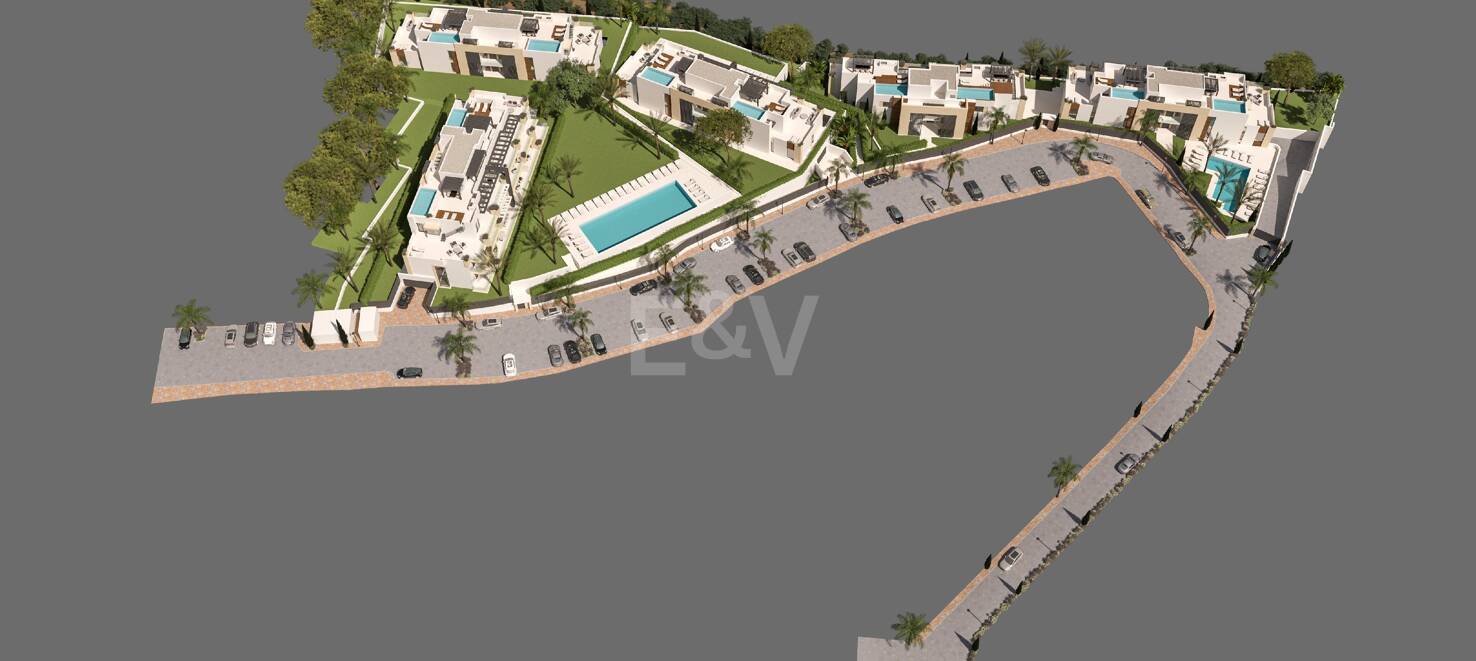 Exklusives Penthouse mit Privatem Pool und Blick über das Golf Valley