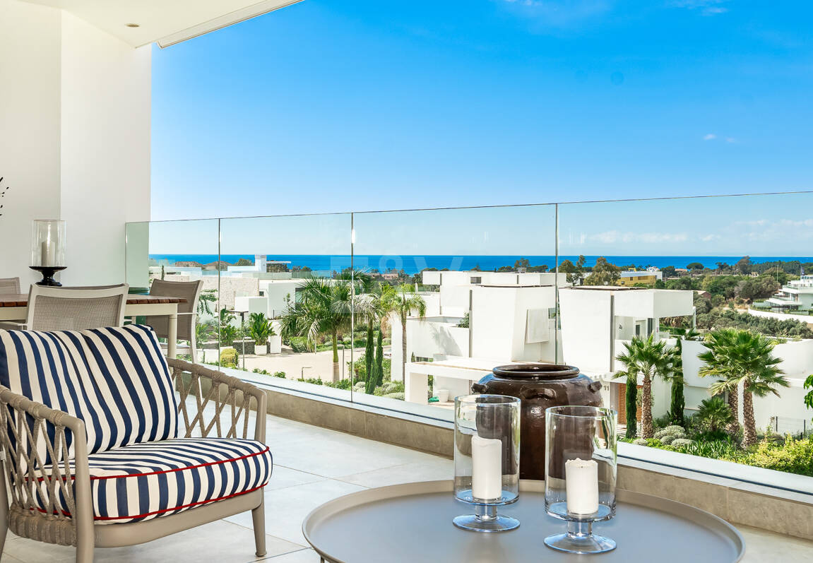 Exclusive Elegante 3-Zimmer-Wohnung mit Blick auf den Sonnenuntergang in Soul Marbella