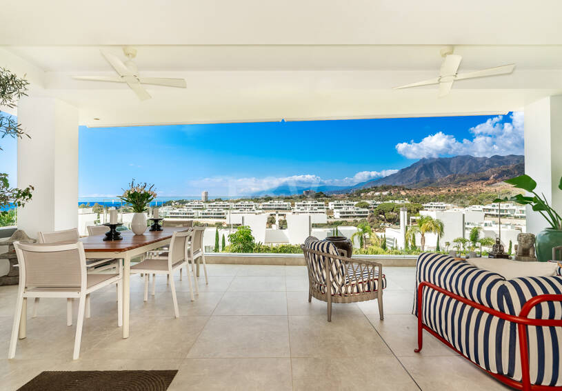 Exclusive Elegante 3-Zimmer-Wohnung mit Blick auf den Sonnenuntergang in Soul Marbella