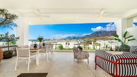 Sofisticado apartamento de 3 dormitorios con vistas del atardecer en Soul Marbella