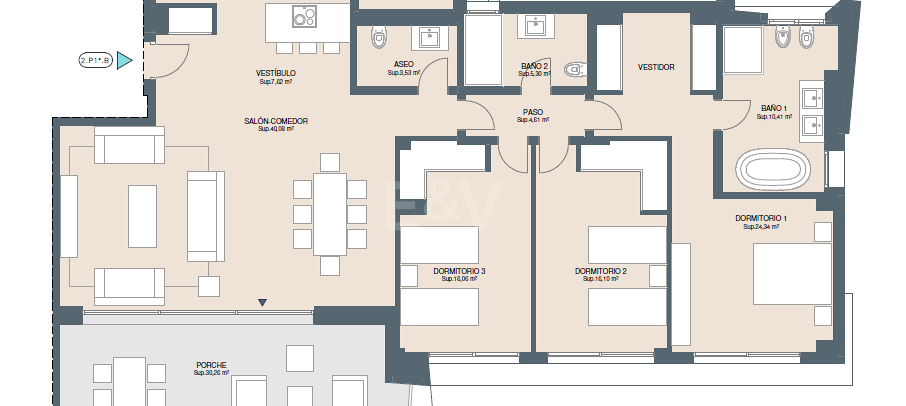 Apartament na sprzedaż w Los Monteros, Marbella Wschodnia