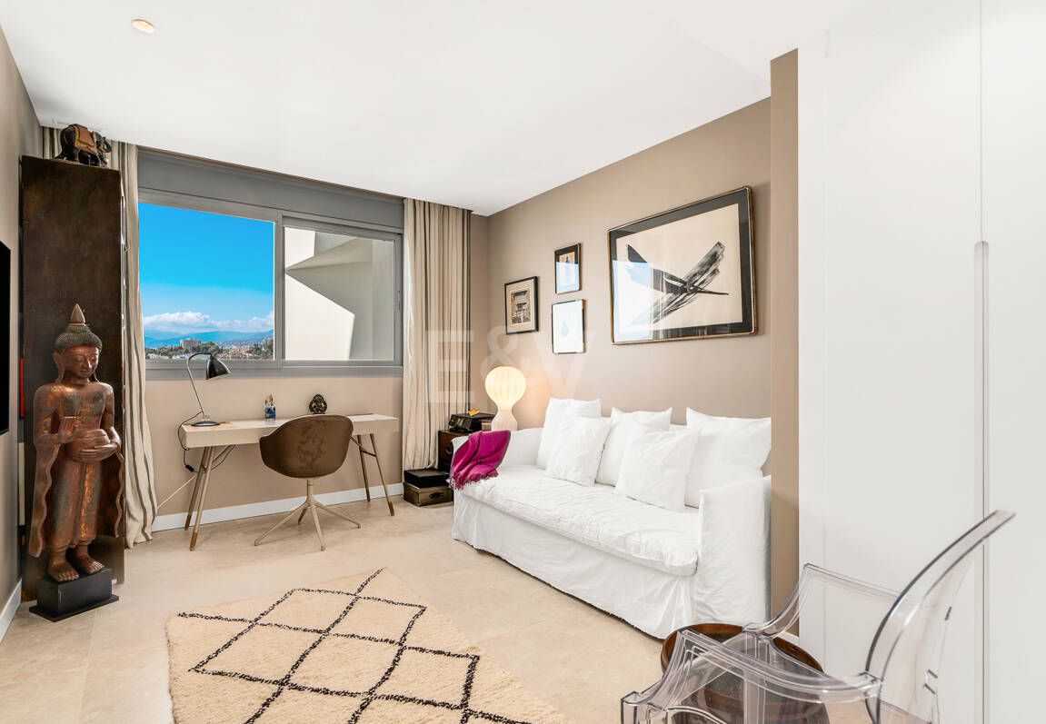 Exclusive Elegante 3-Zimmer-Wohnung mit Blick auf den Sonnenuntergang in Soul Marbella